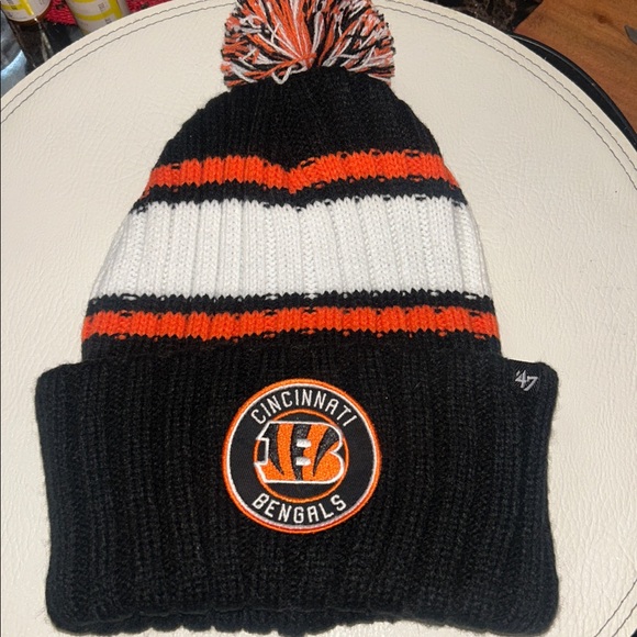 47 Other - 47 Brand Cincinnati Bengals Black and Orange Beanie